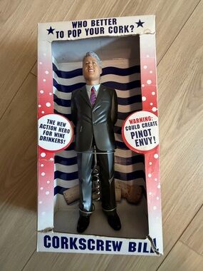 Bill Clinton corkscrew